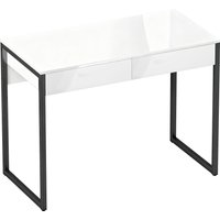 High Gloss Work Table Drawers