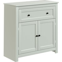 HOMCOM Sideboard Storage Cabinet, Modern Kitchen Cupboard with Adjustable Shelf, Drawer and Double Doors, Green