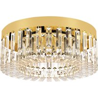 Crystal Chandeliers 160 Crystal Pendants 6 Light Ceiling Light Living Room Bedroom Dining Room Tone
