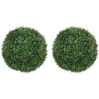 Aosom 16% Rabatt HOMCOM 2er Set EukalyptusKugeln Ø52 cm UVbeständig