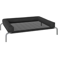 Elevated Dog Bed Removable Bolsters Raised Dog Bed Medium Breeds Portable Indoor & Outdoor Pet Cots