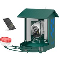 Smart Bird Feeder Camera 2K HD AI Identifies 16 000+ Species 2K HD Auto Capture Video APP Instant Notifications