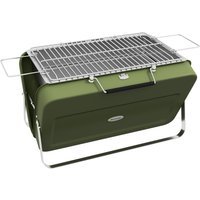 Outsunny Metal Suitable-Style Portable BBQ Grill - Green | Aosom Ireland