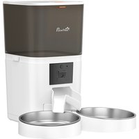 Automatic Cat Feeder 2 Cats HD Camera,2.4G & 5g WiFi Pet Food Dispenser APP Control