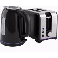 Simple Polished Toaster Kettle Set