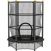 4.6FT 75" Trampoline Indoor Outdoor Trampoline Safety Enclosure Springless design Aosom UK