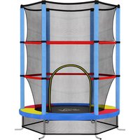 Trampoline Enclosure Net Steel Frame Ages MultiColoured