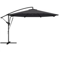 3 m Cantilever Parasol Protective Cover Wind Ropes Banana Parasol Crank Handle