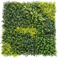 Artificial Plant Wall Panel 100x100 cm Artificial Grass Backdrop Wall