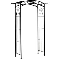 211cm Height Metal Garden Arch Arbor Wedding Decor Climbing Plants Outdoor Decoration