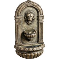 Wall Mounted Water Fountain 3 Tier Cascading Waterfall LED Lights Adjustable Flow Patio Rustic