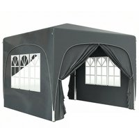 3 x 3m Pop Up Gazebo Shelter Accessories Dark Grey