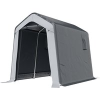 1.8 x 2.4m Garden Storage Shed Tent Waterproof Portable Shed Shelter Motorbike Garden Tools Bike Storage
