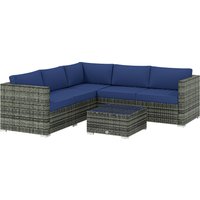Four Piece Rattan Sofa Set