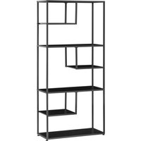 Industrial Accent Display Rack 7 Tier Bookcase Display Rack Living Room Office Bedroom