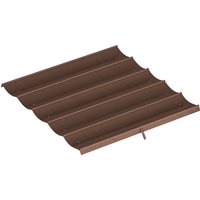 Outsunny Retractable Pergola Cover, 2.55 x 2.5 m Replacement Canopy Fabric for 3 x 3 m Frame, Roof Top Only, Brown | Aosom Ireland