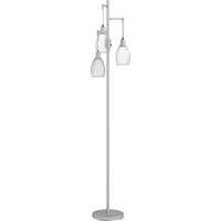 170cm Industrial 3 Light Floor Lamp Dimmable Standing Lamp Steel Lampshades Living Room Bedroom Dinging Room Study Tone