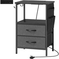 Bedside Table Charging Station