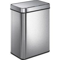 Sensor Can Sensor Bin Soft Close Lid Fingerprint Proof Stainless Steel Tone