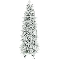 7ft Flocked Artificial Christmas Tree