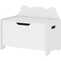 Aosom Réduction de 22% coffre à jouets enfant ours avec couvercle 60x38x48 cm