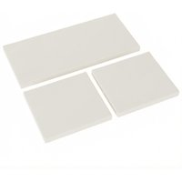 Outdoor Seat Cushion Pads Rattan Furniture 3 PCs Garden Furniture Cushions Cream