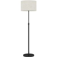 Floor Lamp Remote Height Adjustable Standing Lamp Linen Shade Dimmable 3000K 6000K Adjustable Temperatures Foot Switch Living Room Bedroom Office