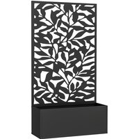 Metal Garden Bed Trellis Wall Mounted or Freestanding Raised Planter Privacy Panel