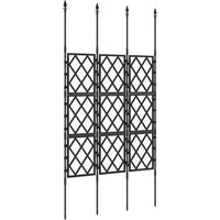 Foldable Garden Trellis Lattice Climbing Support Trellis Garden DIY Assembly 85 x 197 cm