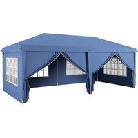 3 x 6m Pop Up Gazebo Curtain Walls Windows