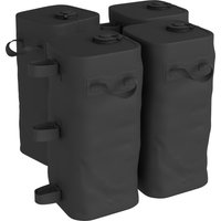 Set 4 Heavy Duty Gazebo Weights Bags 500D Sand Weights Carry Handles Garden Marquee Parasol