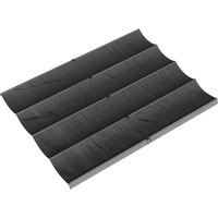 Retractable Pergola Canopy Only 3.92 x 3.5 m UV30+ Replacement Canopy Cover 4 x 3 m Pergola Dark Grey