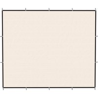 Sun Shade Sail UV Protection Canopy Stainless Steel Eyelets Patio Garden 3 x 3.6 m