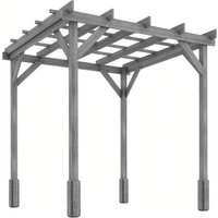 2 x 2m Wooden Pergola Kit Decorative Garden Gazebo Shelter Stable Structure Climbing Vines Flowers