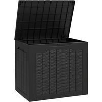 Plastic Garden Storage Box Outdoor Storage Box Handles Waterproof Outdoor Storage Container