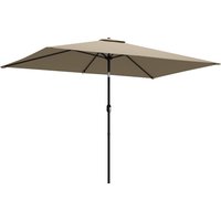Garden Parasol Parasol Umbrella Crank Handle Tilt Function Polyester Canopy