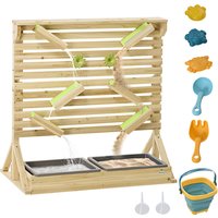 Outdoor Running Water Playset 18 Accessories Aosom UK