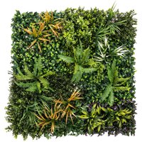 Grass Wall Panels 100 x 100 cm Artificial Grass Wall Decor Tie Connectors Greenery Backdrop Panels