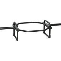 SPORTNOW Olympic Trap Bar, 2" Hex Barbell Bar with 300kg Capacity for Deadlifts, Shrugs, Squats and Farmer Walks