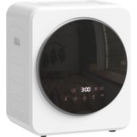Vented Tumble Dryer 800W Compact Freestanding Front Tumble Dryer Stainless Steel Tub Customisable Timer Wall Mounted Portable Small Clothes Drying Machine