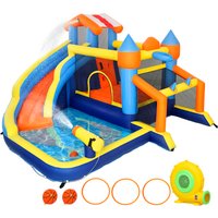 Bouncy Castle Inflatable Bounce House Slide Pool Climbing Wall Blower Outdoor