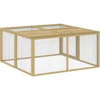 Wooden Folding Rabbit Hutch 2 3 Rabbits Wood