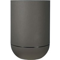 Bac a fleurs - RIVIERA - GRANIT TULIPE - Plastique - D50 x H71 cm - Gris