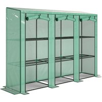 46 x 215cm Nine Shelf Greenhouse