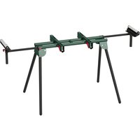 HOMCOM Universal Mitre Saw Stand with Adjustable Rollers and Support Arms, Portable Miter Saw Stand with Folding Legs