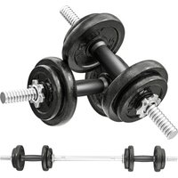 Aosom 26% Rabatt auf das verstellbare 2in1 Hantelset von SPORTNOW bis 20 KG