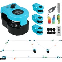 PawHut Interactive Cat Toy for Indoor Kittens & Adult with Adjustable Speed, DIY Track & Mouse Sound