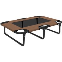 Aosom 18% Rabatt Klappbares PawHut Hundebett für drinnen und draußen 75x51 cm