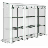 46 x 215 cm Nine Shelf Greenhouse