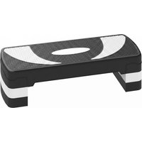 HOMCOM Steppbrett Aerobic-Stepper Höhenverstellbar 10/15/20 cm Fitness Heimtrainer bis 150 kg 80x31 cm Aosom.de